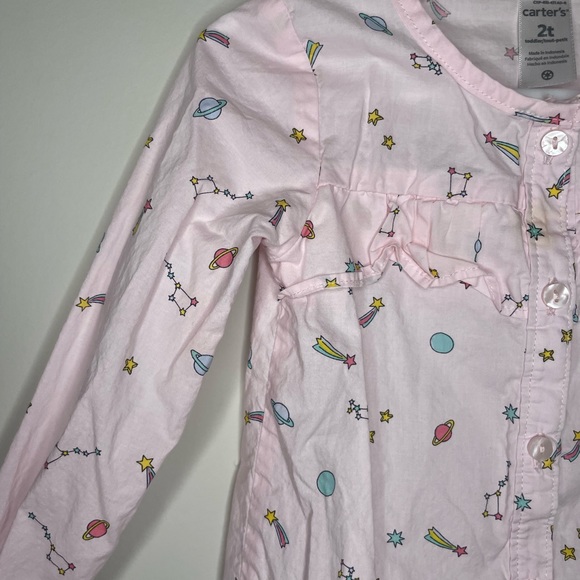 Astronomy 🪐 🔭 Button Down Blouse - Picture 5 of 10